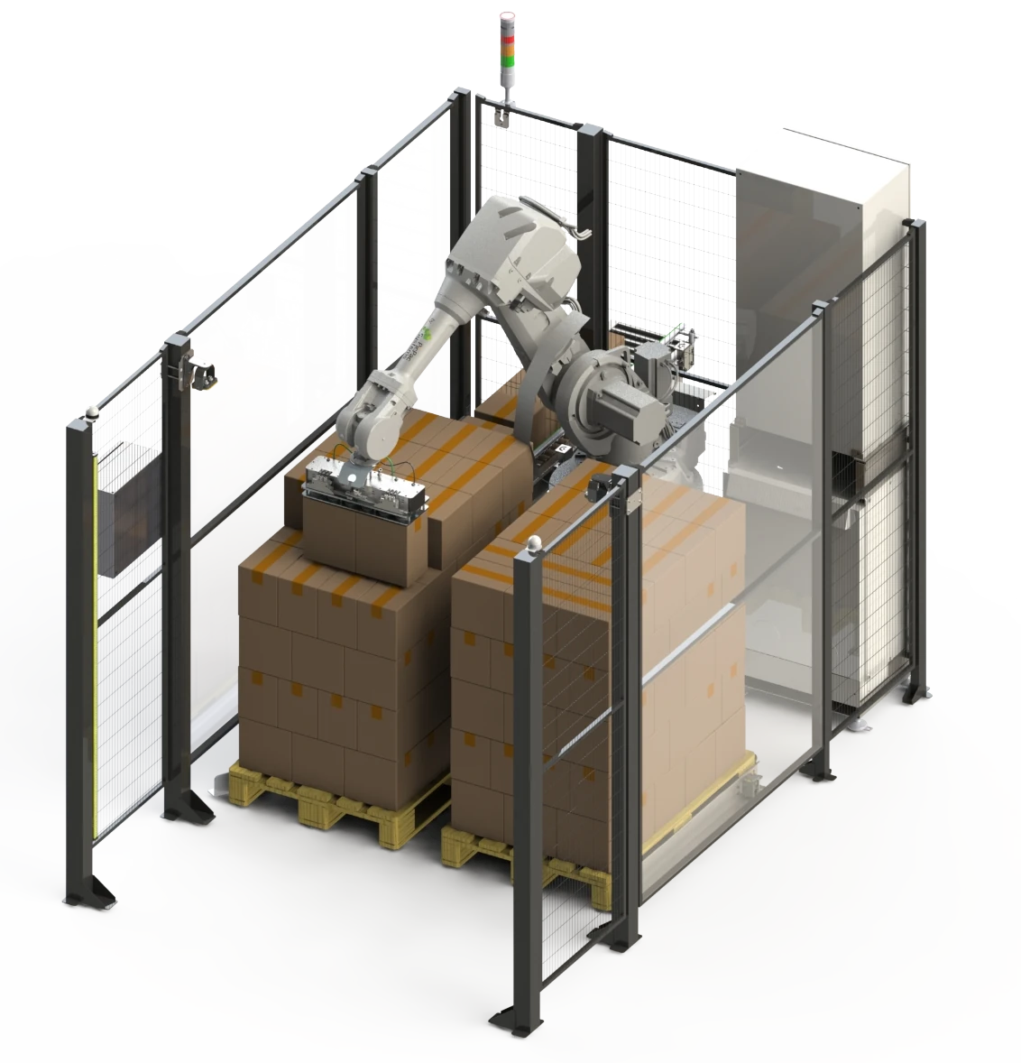 Cellule IZIPal HD pour palettisation robotisée forte cadence